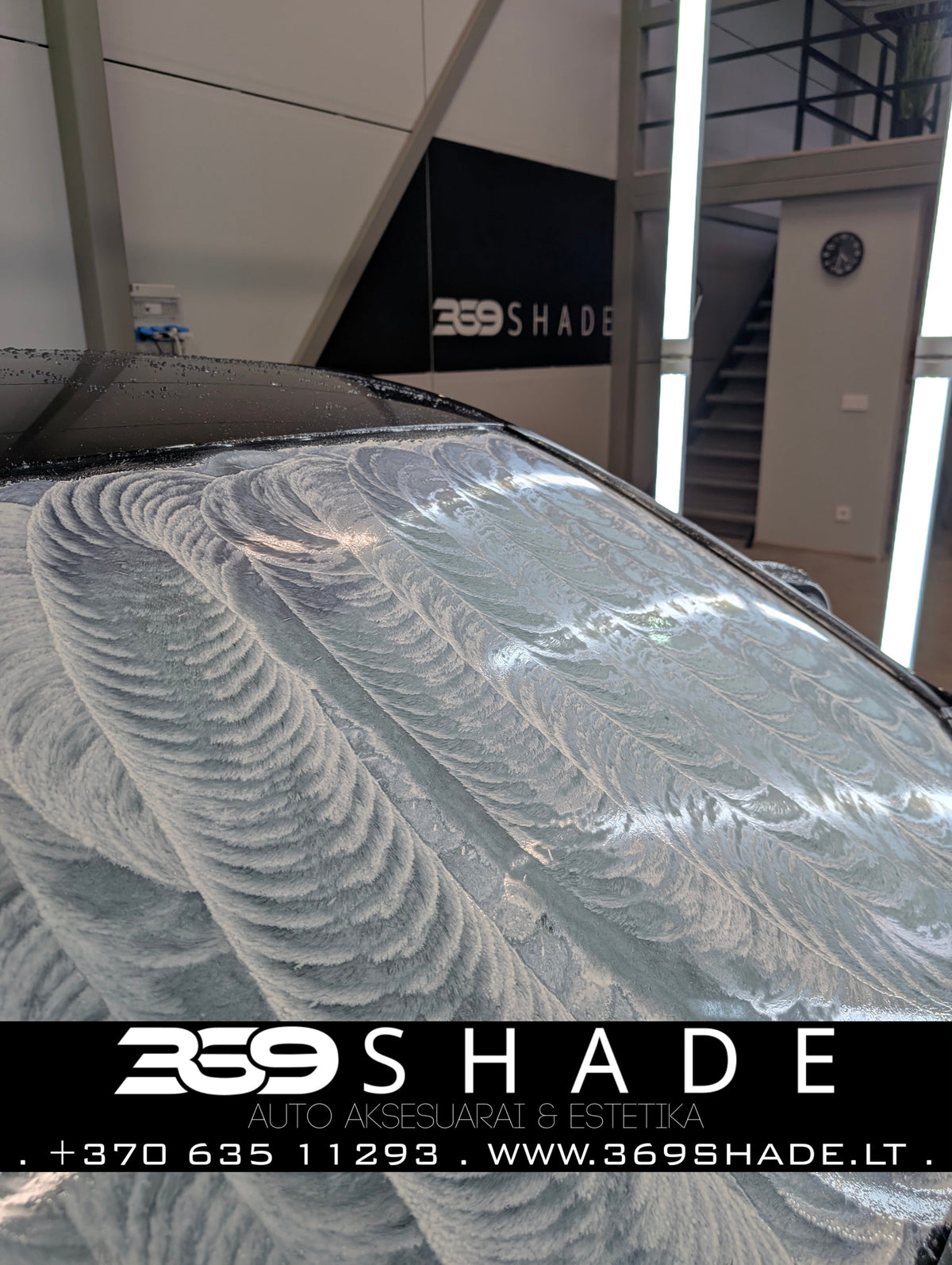 369 SHADE Kaune – profesionali stiklų dekontaminacija. Pašaliname kalkes, druskas, degutą ir vabzdžius. Skaidrumas, matomumas ir garantuota kokybė.